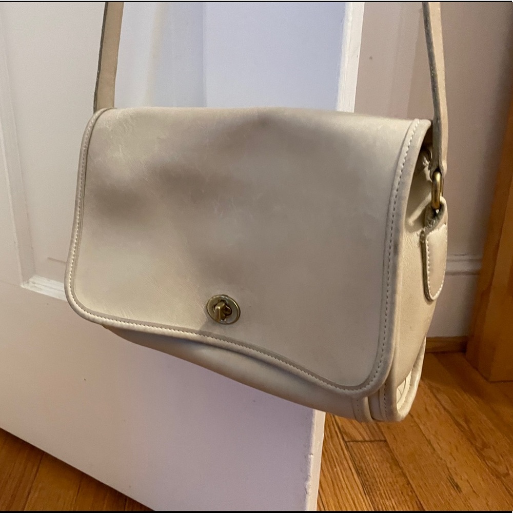 Vintage Leather Coach Purse